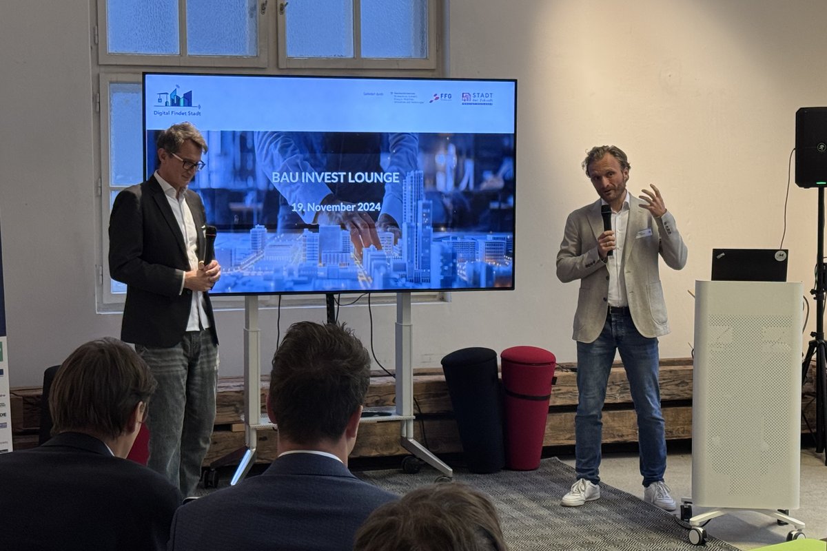 Bau Invest Lounge – Finanzen, Zusammenarbeit und Technologien