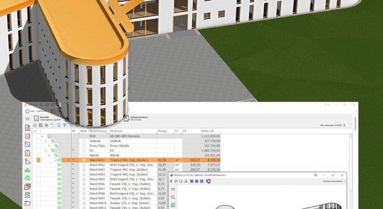 AVA-Management in der 3D-Planung