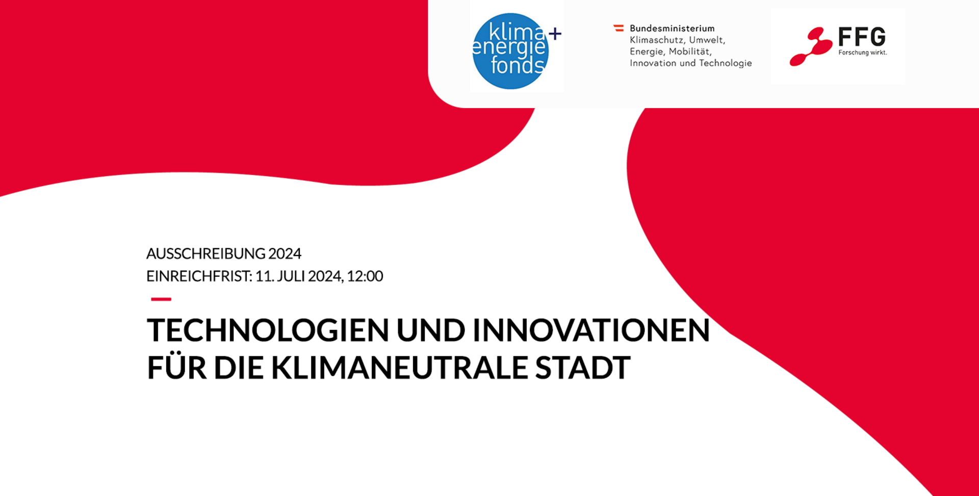 BMK-Ausschreibung „Technologien und Innovationen für die Klimaneutrale Stadt 2024 (TIKS)“