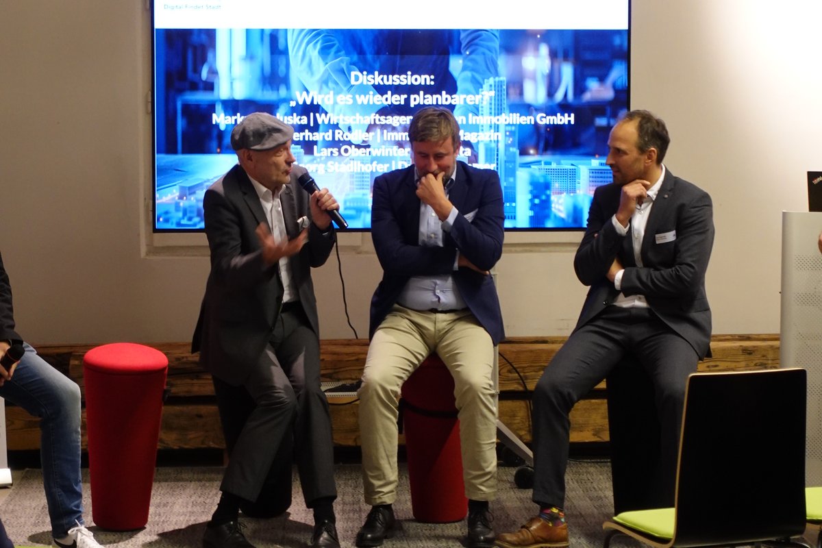 Bau Invest Lounge – Finanzen, Zusammenarbeit und Technologien